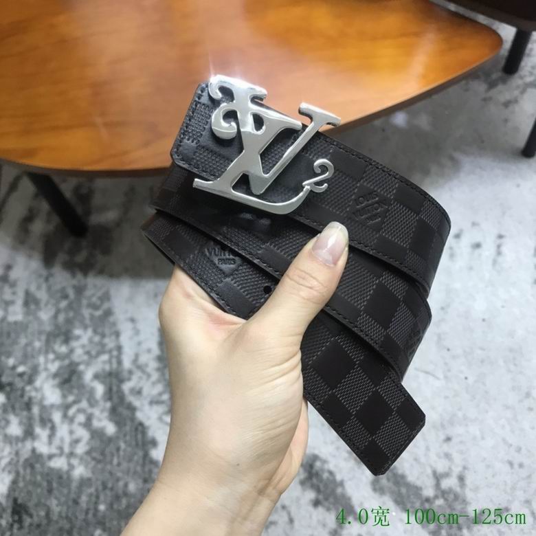LV Belt 40mmX95-125CM 7D (1037)